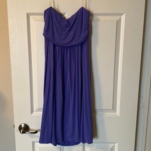 Strapless dress